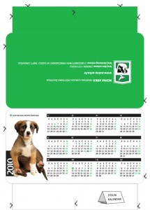 Kalendar 2010 - mini kalendar psi (zadnja)