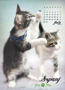 Srpanj - Kalendar 2012