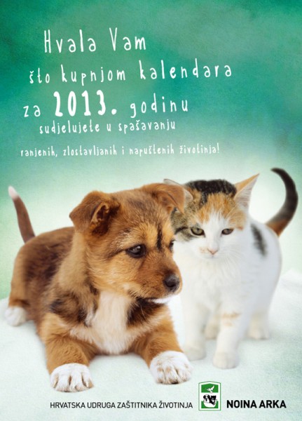 KALENDAR Noine arke za 2013. godinu