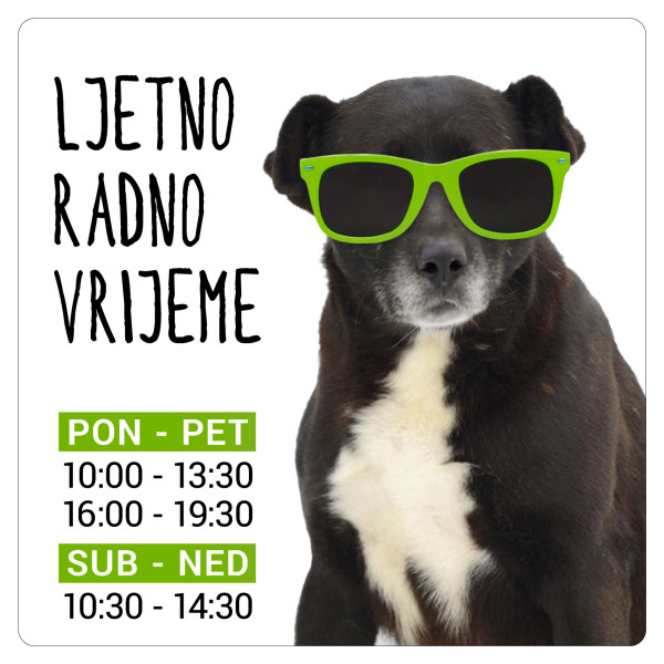 Ljetno radno vrijeme od 30.3.2015.