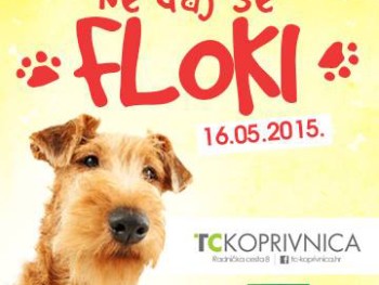 "Ne daj se Floki" - štand u Koprivnici