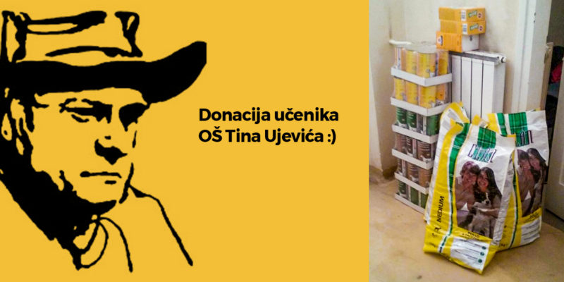 Donacija učenika OŠ Tina Ujevića :)