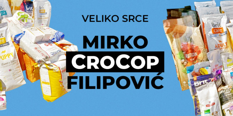 Veliko srce: Mirko CroCop Filipović!