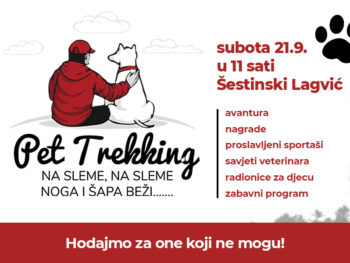 Ne propustite prvi hrvatski Pet Trekking!