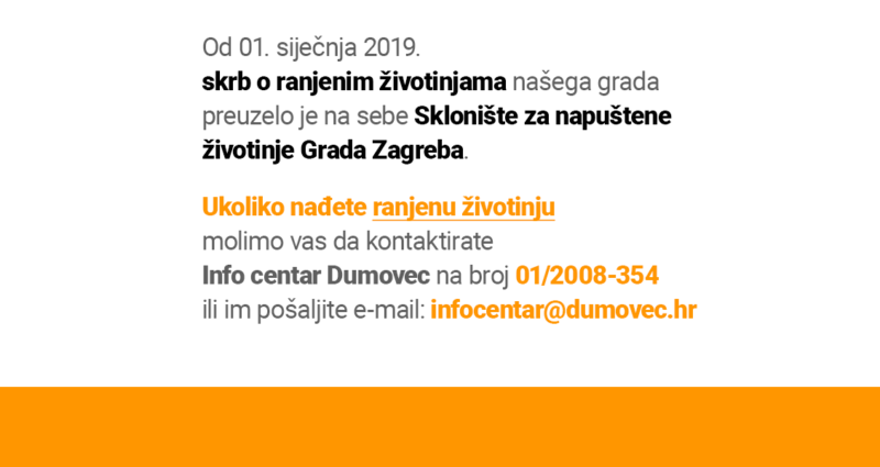 Ako nađete RANJENU životinju…