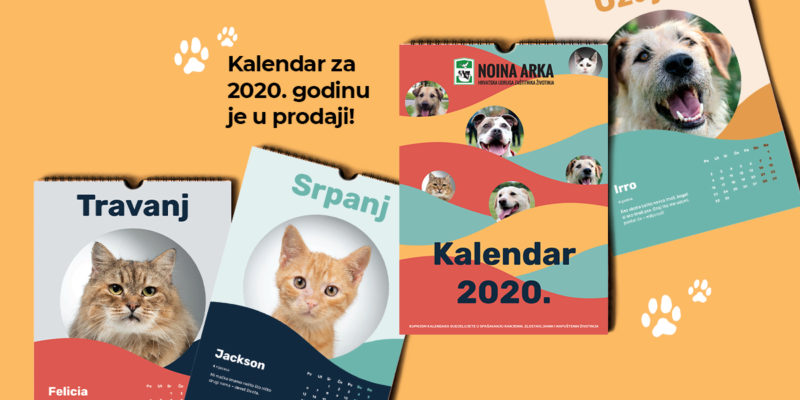 Kalendar za 2020. godinu je u prodaji!