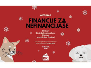 💰HUMANITARNI WEBINAR: FINANCIJE ZA NEFINANCIJAŠE💰 - OTKAZANO!