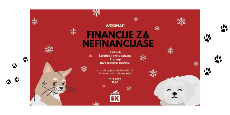 💰HUMANITARNI WEBINAR: FINANCIJE ZA NEFINANCIJAŠE💰 - OTKAZANO!