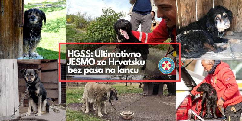 HGSS: Ultimativno JESMO za Hrvatsku bez pasa na lancu ❤️