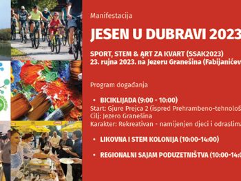 Dođite na manifestaciju "Jesen u Dubravi 2023." 😊