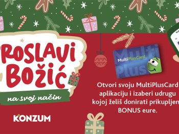 I ovoga Božića Konzum i MultiPlusCard pomažu udrugama 🥰🐾